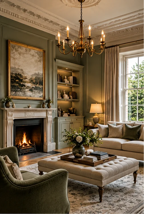 Period interiors — illustrative interior design image